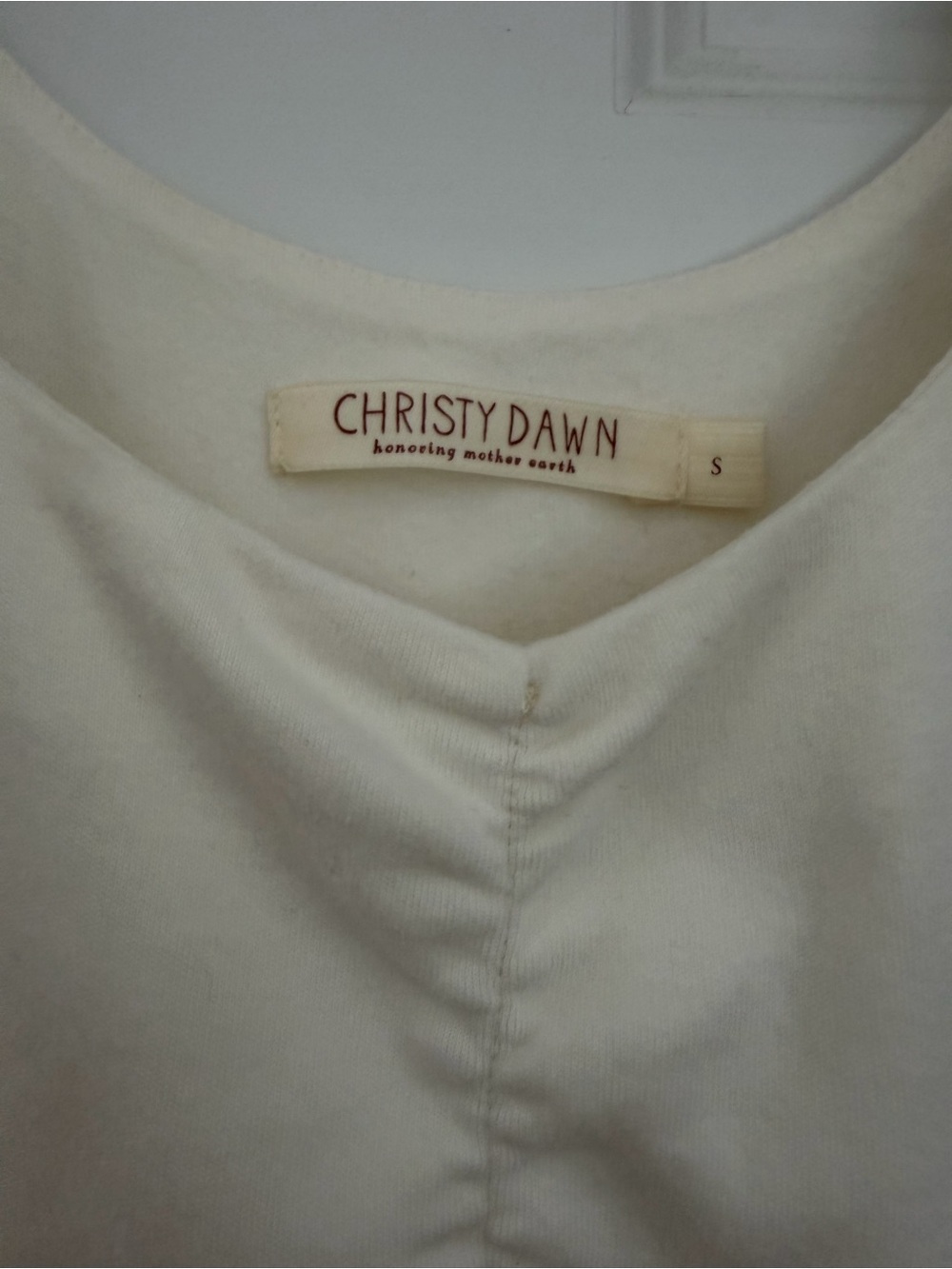 Christy Dawn Monica Dress in Antique White - Picture 4 of 10